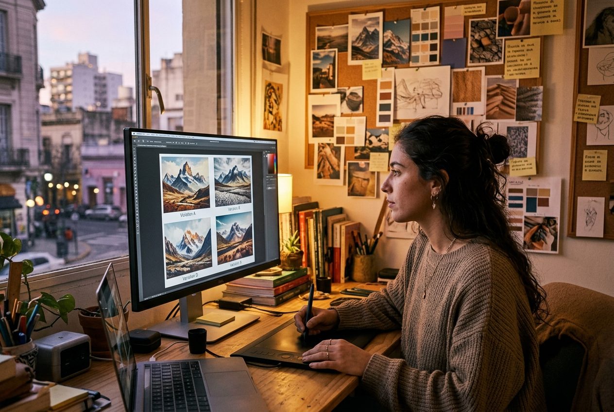 Diseño Gráfico con IA