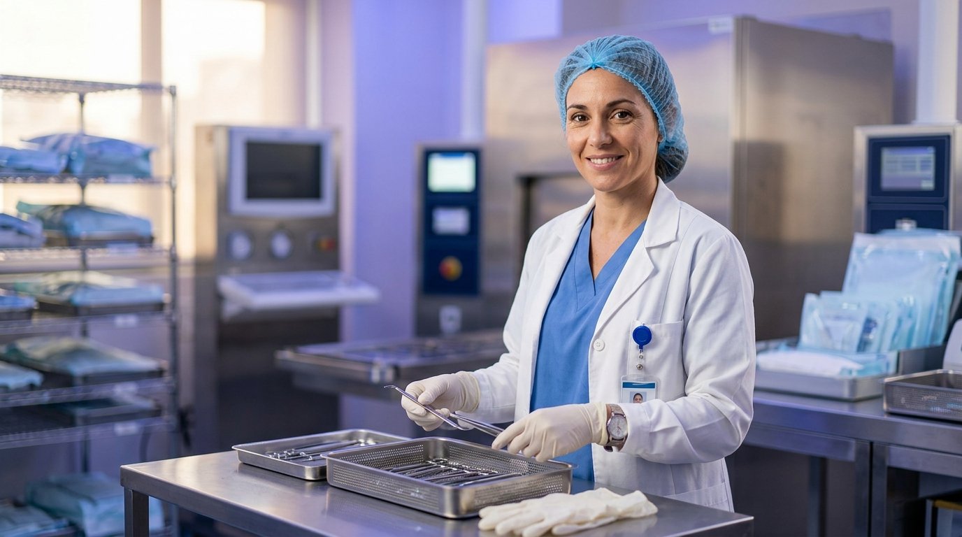 Auxiliar de Esterilización y Bioseguridad Hospitalaria