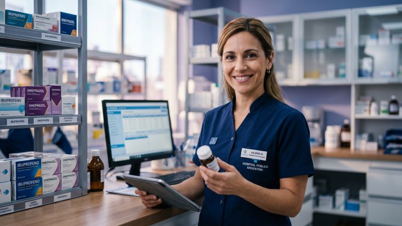 Auxiliar en Farmacia Hospitalaria